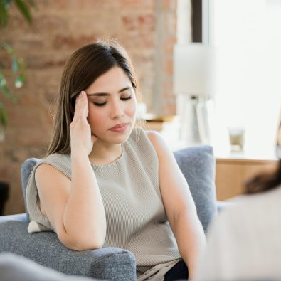 młoda kobieta na terapii